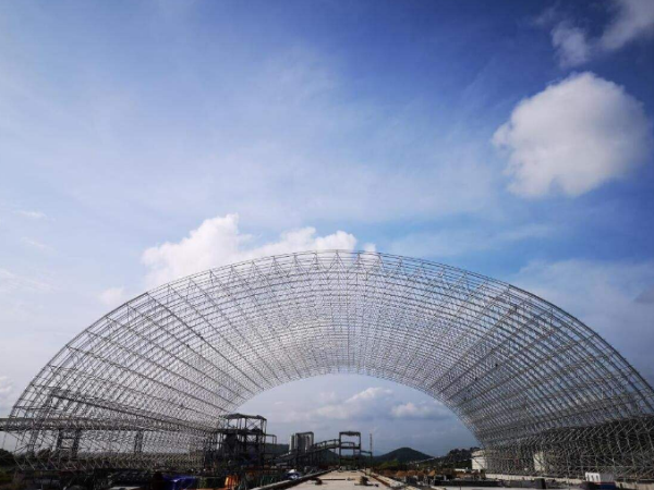 临安煤棚网架加工厂案例