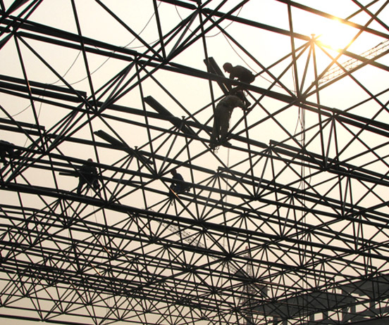 临安厂房网架安装